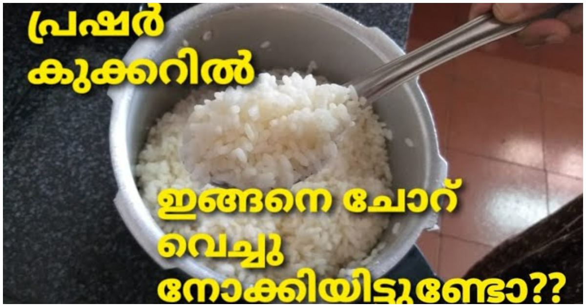pressure cooker rice