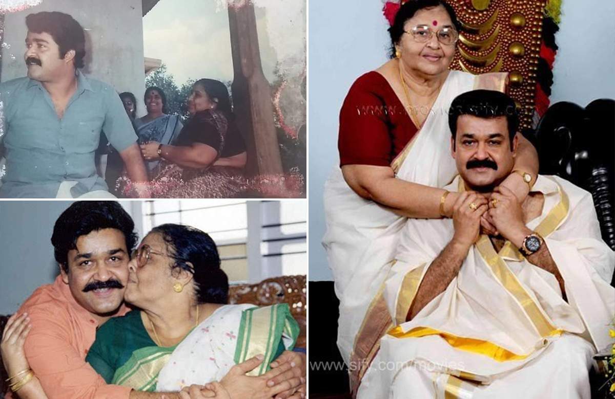 Mohanlal Mother In Shooting Location