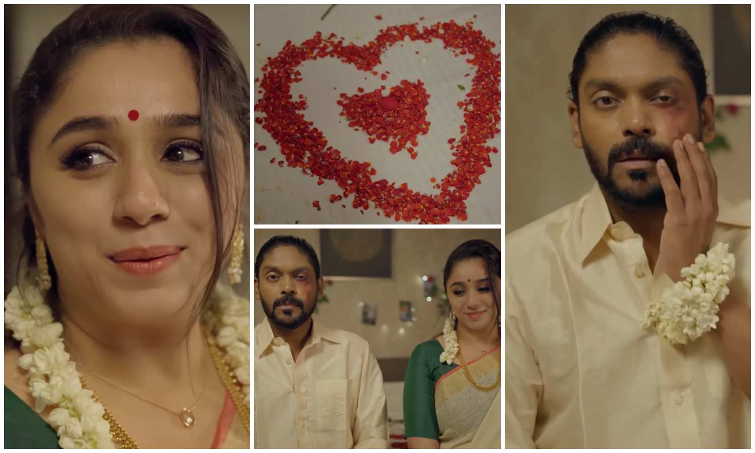 Vidhu Prathap Deepthi Wedding Anniversary First Night Video Goes Viral