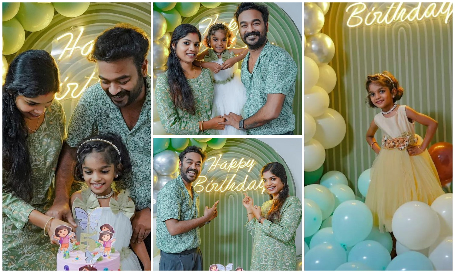 Appani Sarath Daughter's Birthday Photos