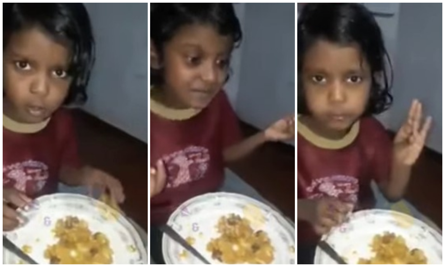 Little Food Vlogger Viral Video