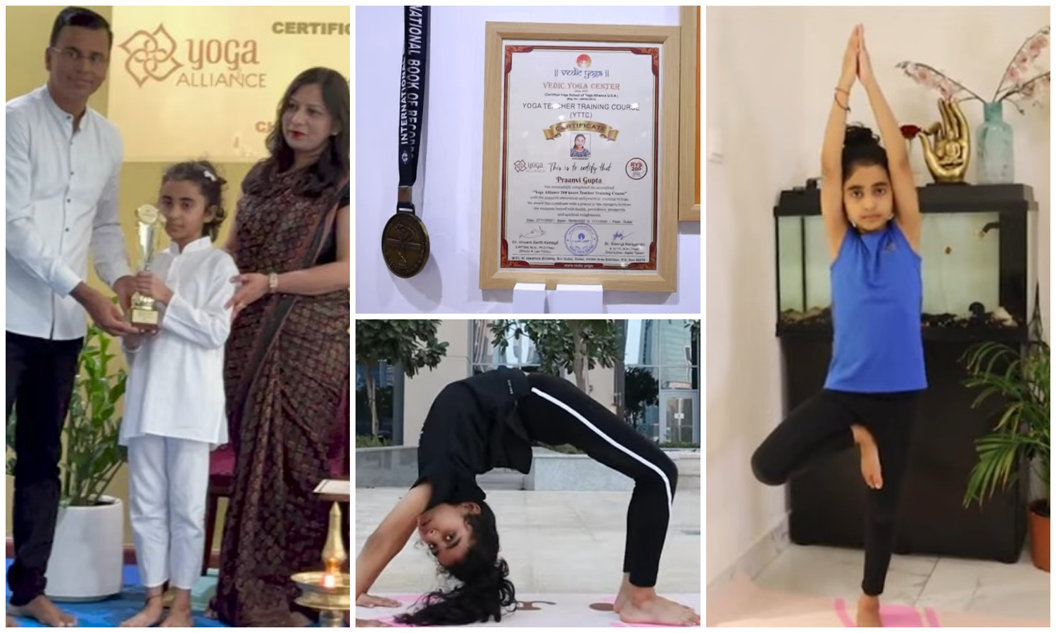 Indian Youngest Yoga Trainer