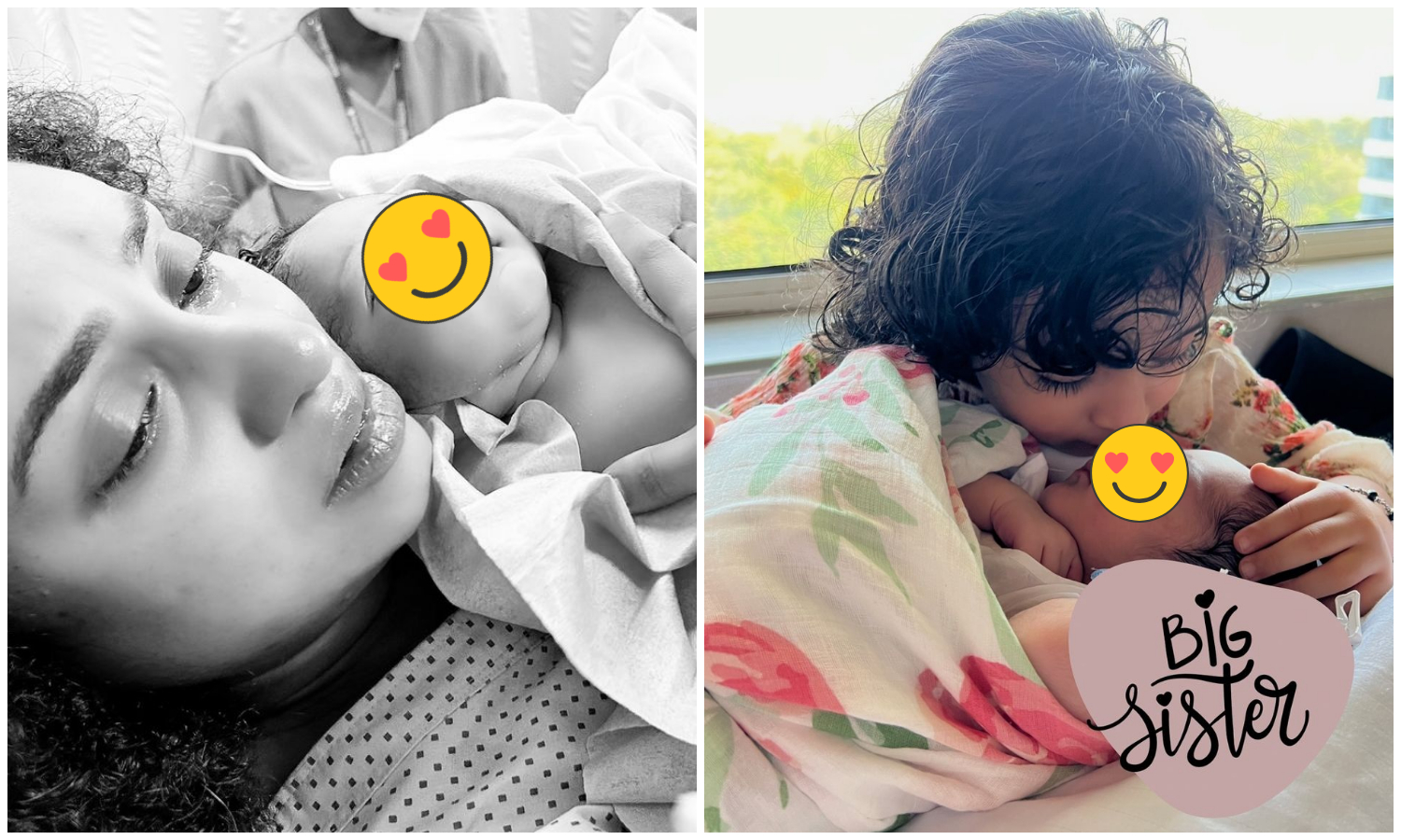 pearle maaney shared photo of nila baby with new born baby