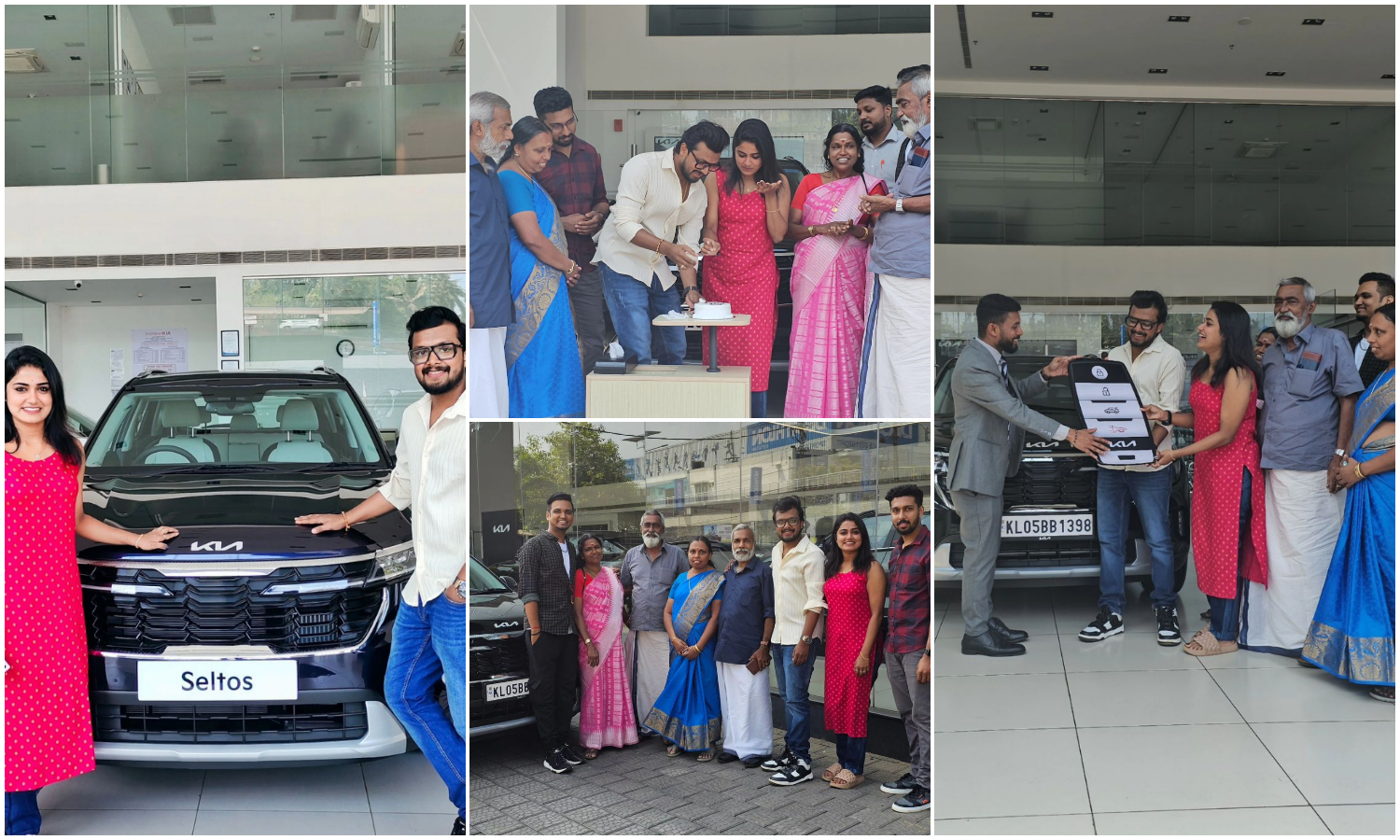 Haritha G Nair And Vinayak Bought A New Car
